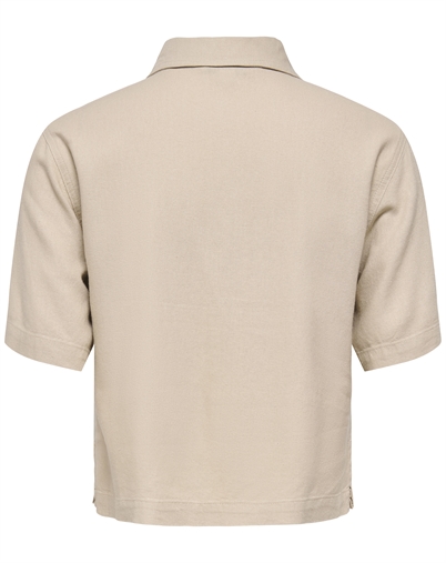 Only - ONLGoa Linen Skjorte - Oxford Tan